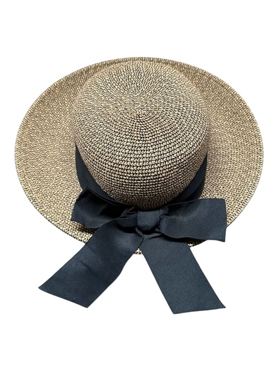 SCALA Straw Boater Sun Hat Vintage Coquette French Girl Beach Hat OS main image 3